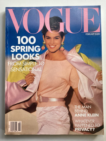 Vogue magazine February 1990