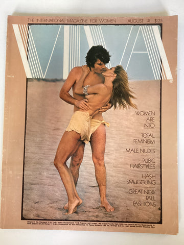 Viva magazine  August 1974 pubic hairstyles