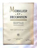 Mobilier et Decoration No. 6 Mai 1927