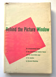 Behind the Picture Window bernard rudofsky paul rand dust jacket