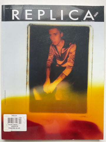 Replica Man no 2 Summer/Autumn 2017 Cover by Dimitri Arvanitis