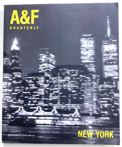 A & F Quarterly  New York Back to School 2000