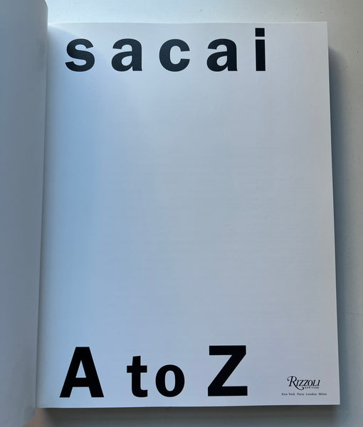 Sacai: A to Z – High Valley Books