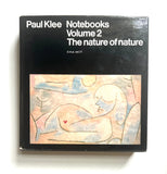 Paul Klee Notebooks Volume 2 The nature of nature