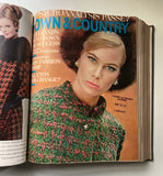 Bound volume of Town & Country magazine, July-Dec 1966