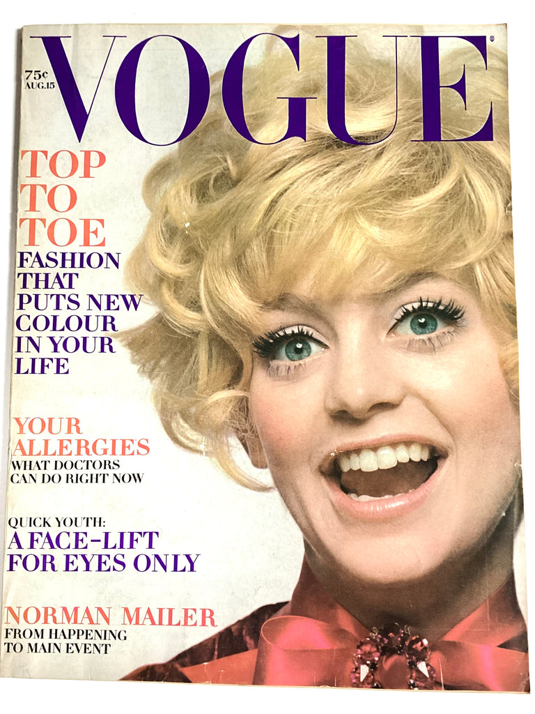 Vogue magazine August 15, 1969