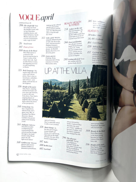 Vogue Magazine April 2005 – High Valley Books