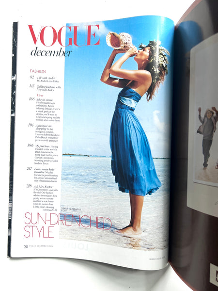 Vogue Magazine December 2004 – High Valley Books