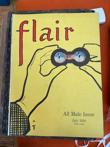 Flair Magazine  "All Male Issue"