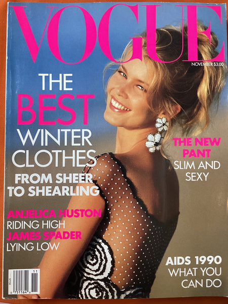 VOGUE UK 1990年5月　プレミア完売号　リンダ&クリスティ シンディ、ナオミ、リンダ、クリスティ──90年代を代表するスーパー