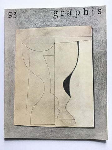 Graphis magazine no. 93 1961 ben nicholson cover elle magazine