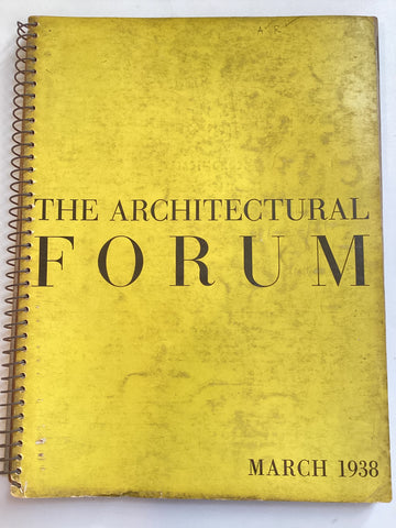 Architectural Forum March 1938
