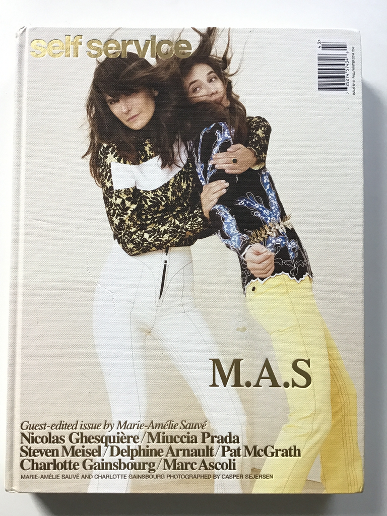 self service 41 fall winter 2014 marie-amelie sauve. Charlotte gainsbourg