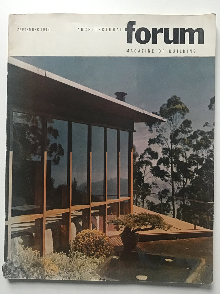 Architectural Forum September 1949 richard neutra