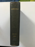 Bound volume of Mademoiselle magazine, 1937