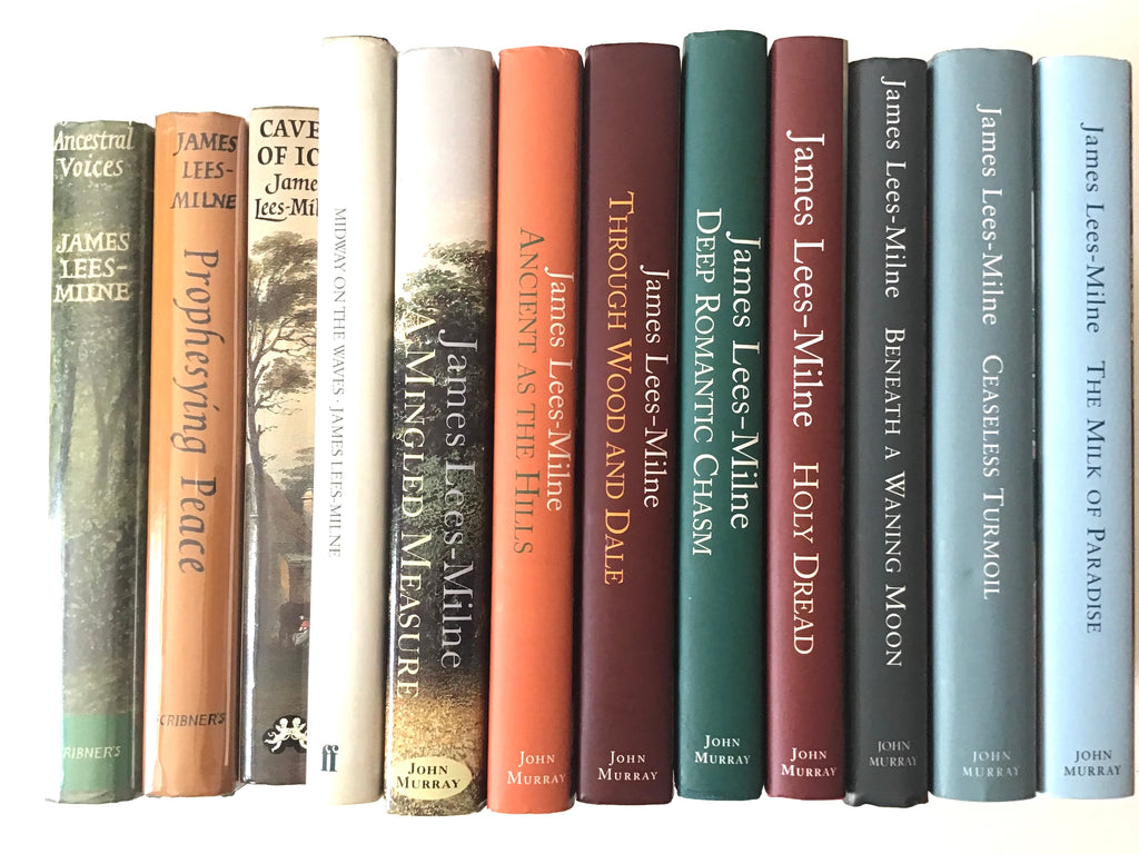 Ancestral Voices (1975) Prophesying Peace (1977) Caves of Ice (1983) Midway on the Waves (1985) A Mingled Measure (1994) Ancient as the Hills (1997) Through Wood and Dale (1998) Deep Romantic Chasm (2000) Holy Dread (2001) Beneath a Waning Moon (2003) Ceaseless Turmoil (2004) The Milk of Paradise (2005) james lees-milne