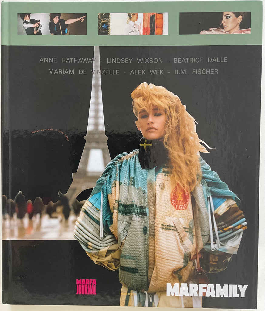 MARFAMILY #4 Cover photo Miriam de Vinzelle by Pascal & Linda marfa journal