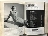 Bound volume of Mademoiselle magazine, 1937