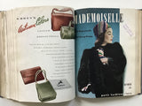 Bound volume of Mademoiselle magazine, 1937