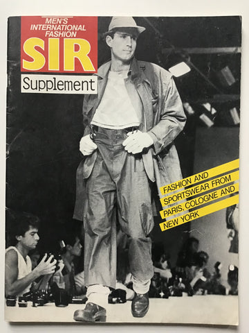 Men's International Fashion SIR supplement September 1982