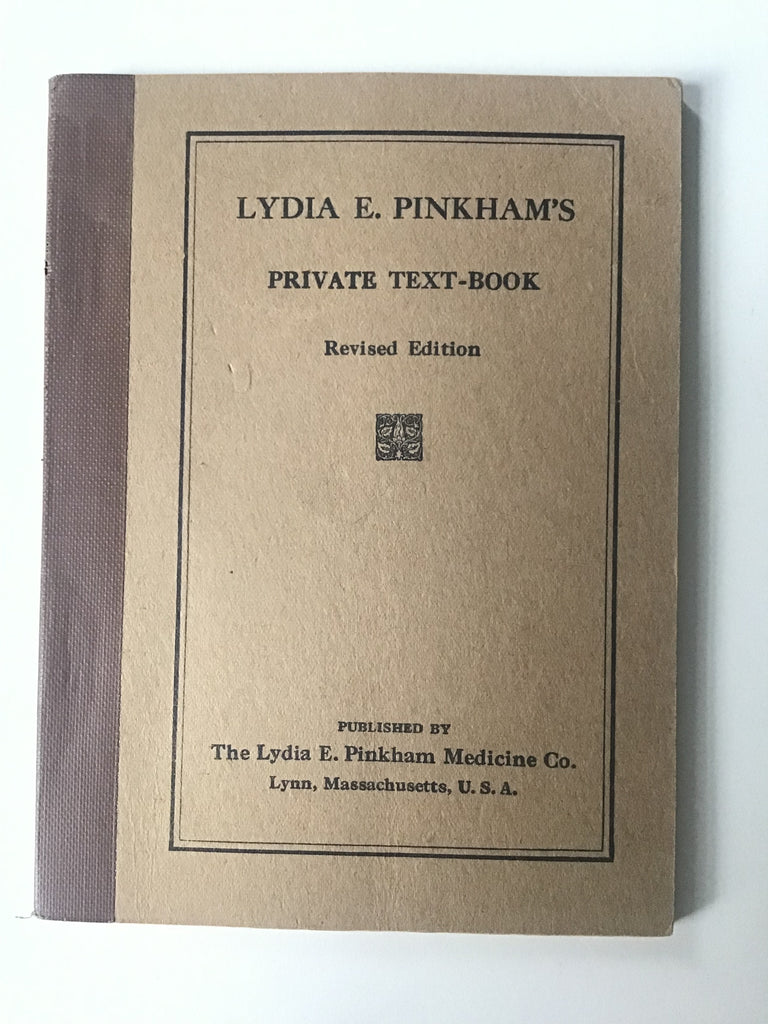 Lydia E. Pinkham's Private Text-Book
