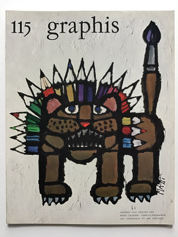 Graphis magazine 115 1964 herb lubalin