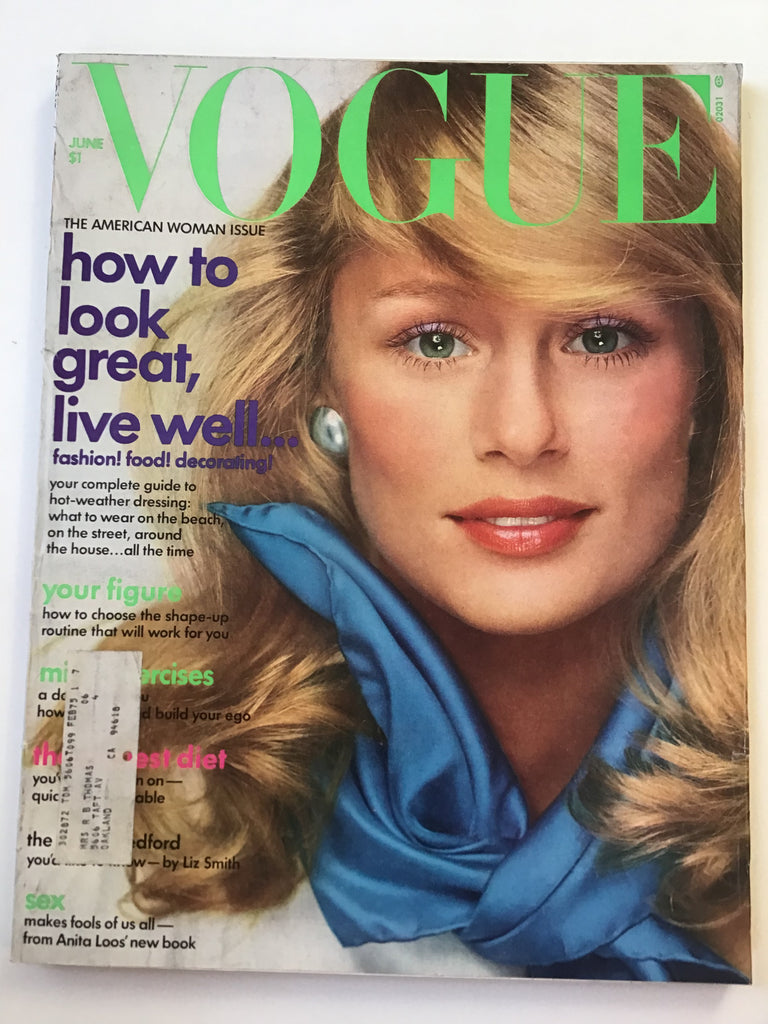 Vogue June 1974 Richard Avedon Lauren Hutton