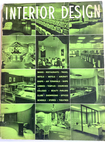 Interior Design magazine April 1963