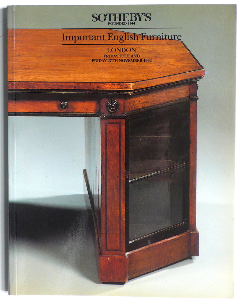 Important English Furniture