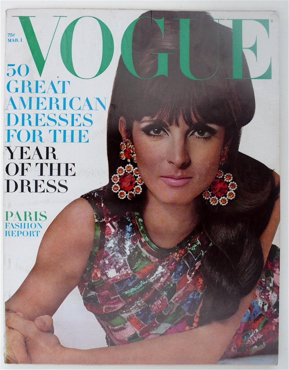 Vogue March 1, 1966 Diana Vreeland Irving Penn