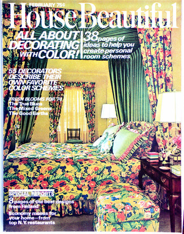 House Beautiful February 1974