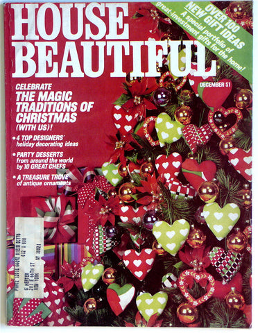 House Beautiful December 1977  Mark Hampton