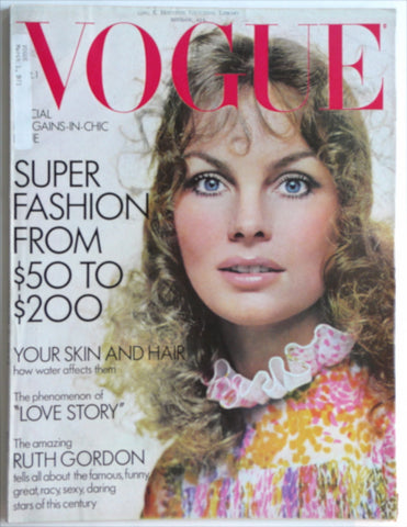 Vogue March 1971 Jean Shrimpton