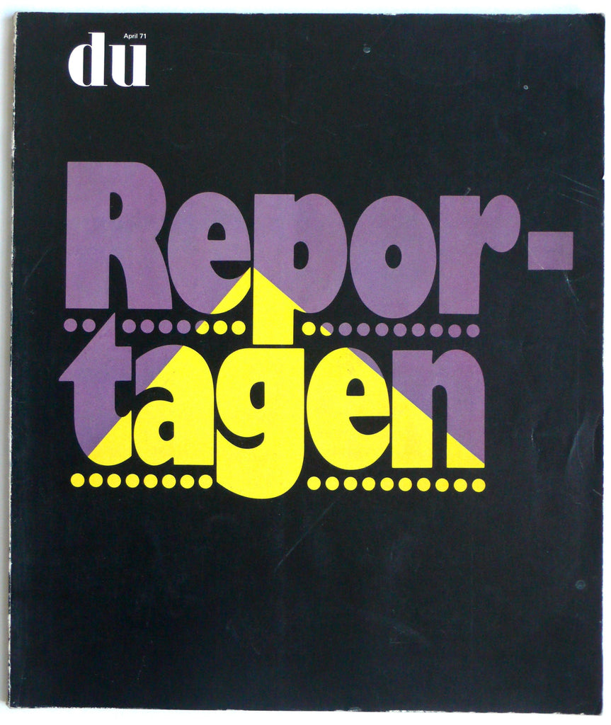 Du magazine April 1971