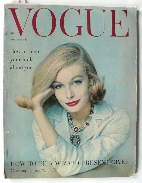 Vogue magazine November 1, 1960 – High Valley Books