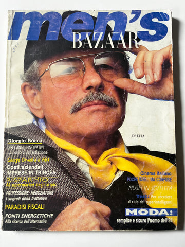 Men's Bazaar / Harper's Bazaar Italia No.23 1984 Joe Eula