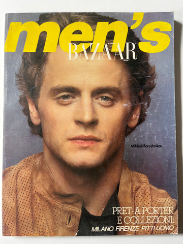 Men's Bazaar / Harper's Bazaar Italia No. 2 1979 Mikhail Baryshnikov