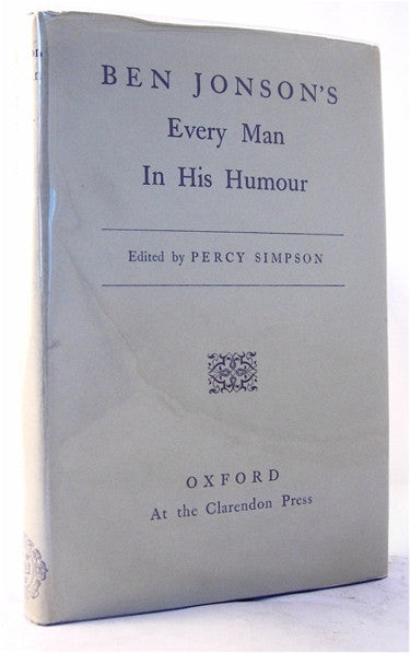 Ben Jonson's Every Man in His Humour