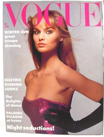 British Vogue  December 1986