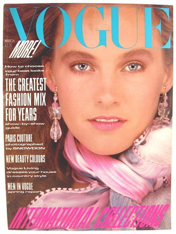 British Vogue  March 1982