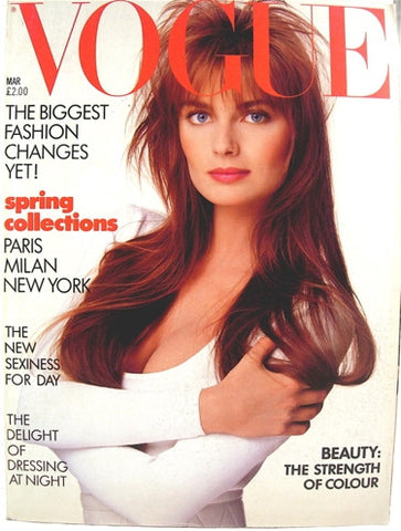 British Vogue  March 1987