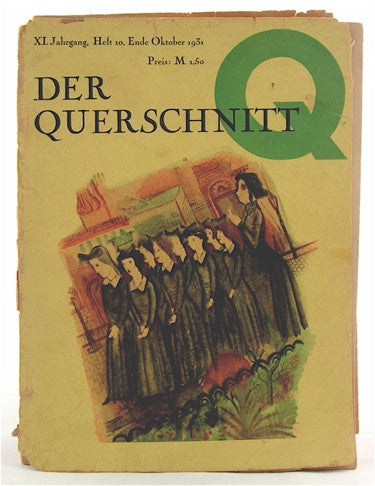 Der Querschnitt Oktober 1931