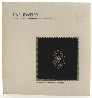 Fine Jewelry Public Auction Including the estate of Ruth Pratt Bobbs.