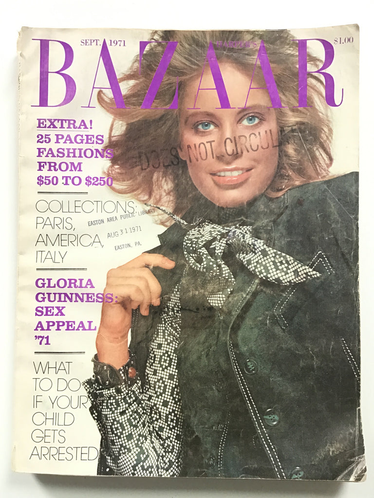Harper's Bazaar September 1971