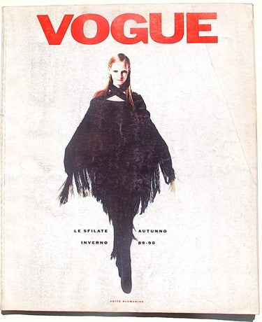 Vogue Italia Dossier Sfilate Autunno Inverno 1989/1990 – High