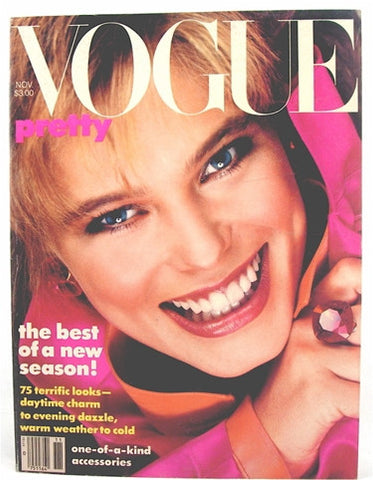 Vogue Magazine November 1985