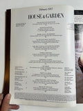 House & Garden magazine February 1985