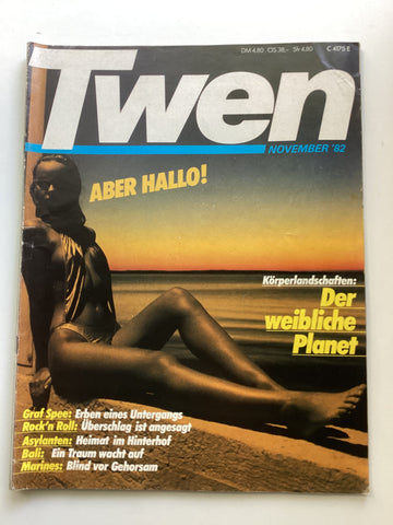 Twen magazine November 1982
