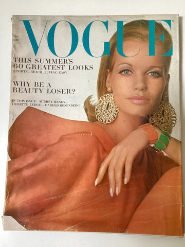 Vogue Magazine   May, 1965 veruschka