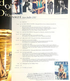 Vogue Paris Juin / Juillet 2010